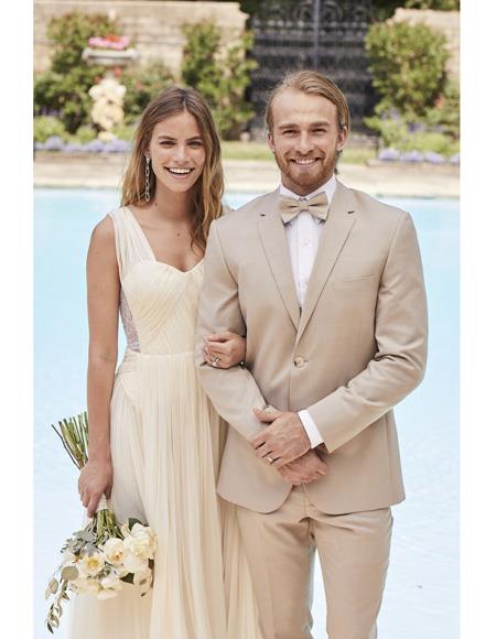 Men's Cream Tuxedo