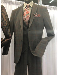 Men's GreyTwo Button suit