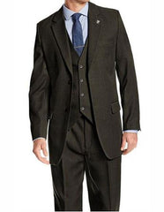 Men'S Peak Lapel Hunter Suit