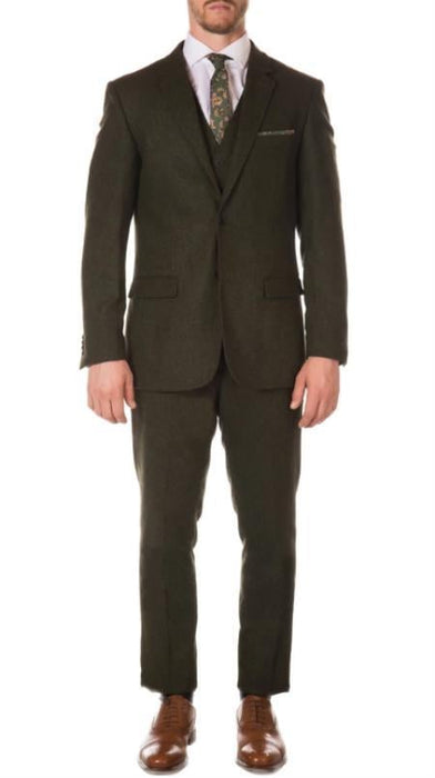 Old Fashioned School Style Suit 1800'S Vintage Hunter Green