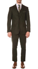 Old Fashioned School Style Suit 1800'S Vintage Hunter Green