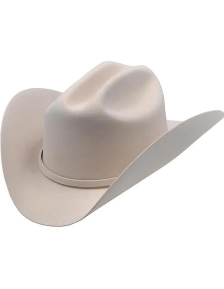 BEAVER FELT Castor (made from felted beaver fur) Los Altos Hats-Valentin Style Cowboy Hat 10x Available Los Altos Hats