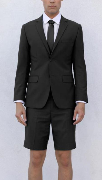 Men's Black Short Suit