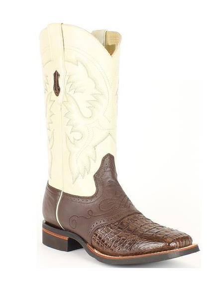 Off White Western Boots - Ivory Cowboy Boots - Cream Western Boots