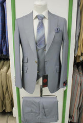 Mens Suit Grey