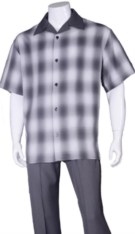 Mens Walking Suit Black