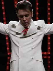 Elvis Presley White Coat Long Sleeves