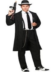 Zoot Suit Costume Black ~ White Suit