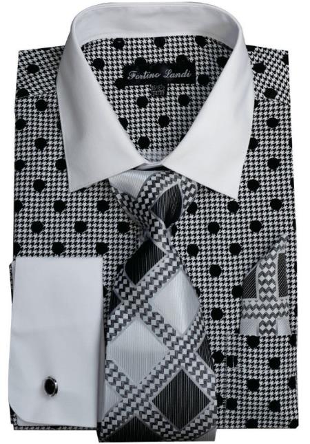 Men Shirt FL632-Black