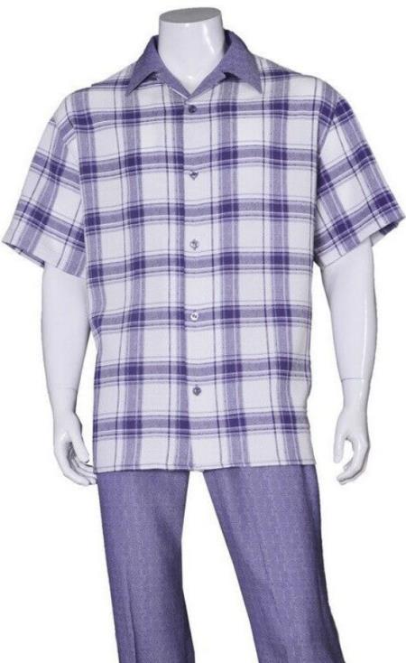 Fortino Landi Walking Set M2972C-Purple