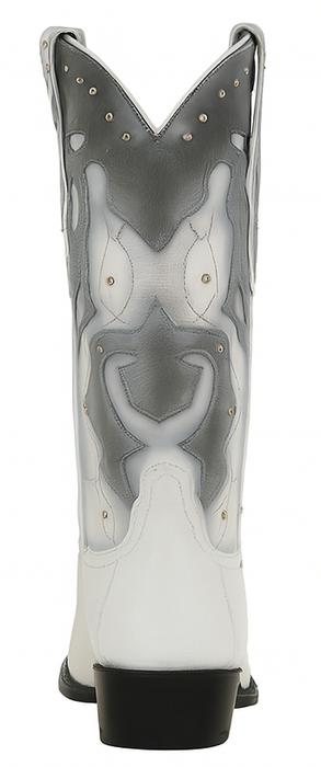 Men's King Exotic Boots Teju Lizard 3x Toe White (495vf0728)