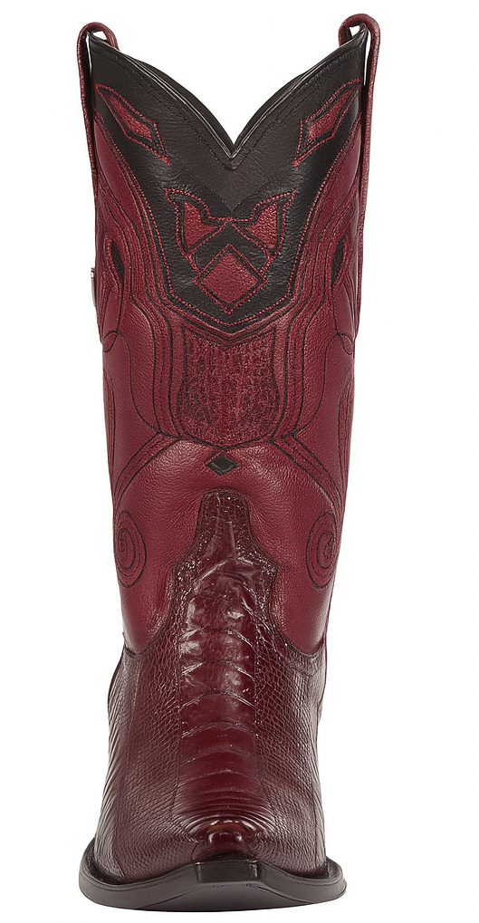 Ostrich Leg Cowboy Boots