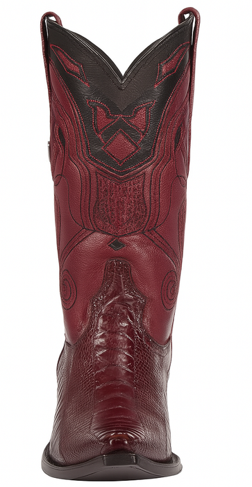 Ostrich Leg Cowboy Boots
