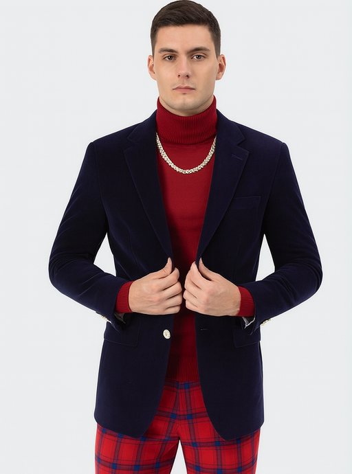 Mens Blazer Royal