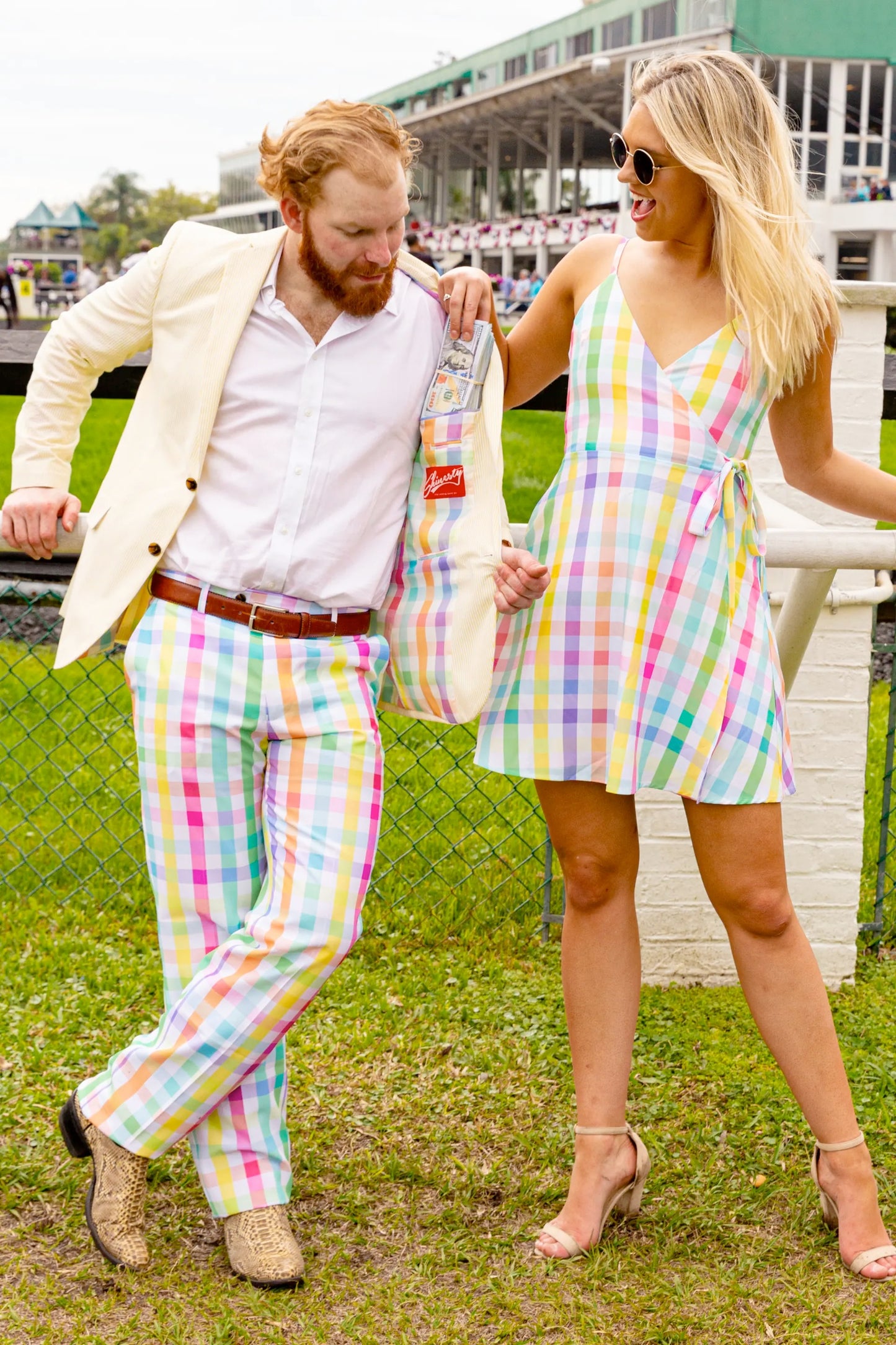 Mens Yellow Seersucker Blazer – Lightweight Summer Sport Coat Formal Casual Wedding Party Jacket