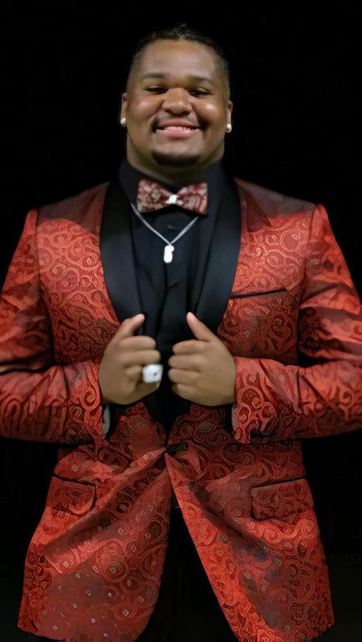 Mens Prom Blazer - Red Blazer For Homecoming