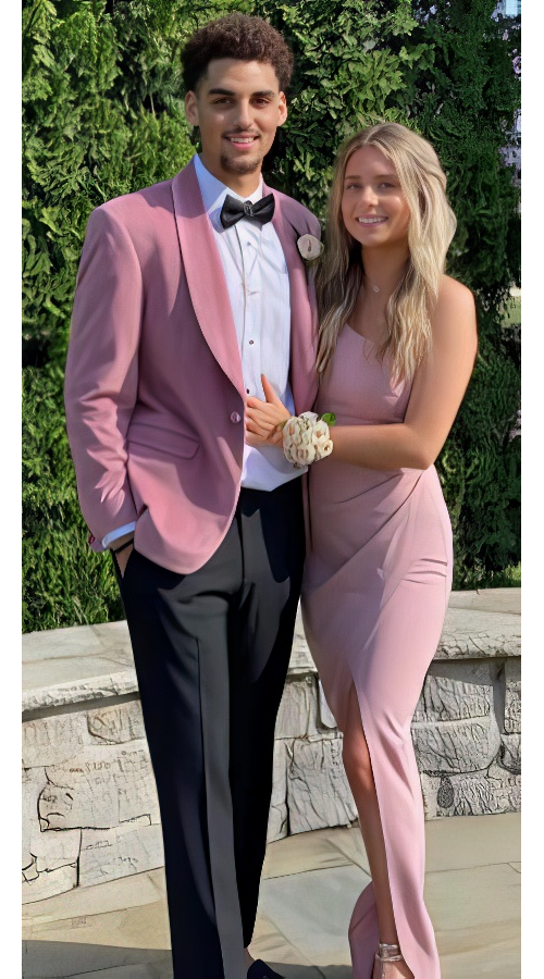 Rose Gold Velvet Tuxedo - Pink Tuxedo - Blush Blazer