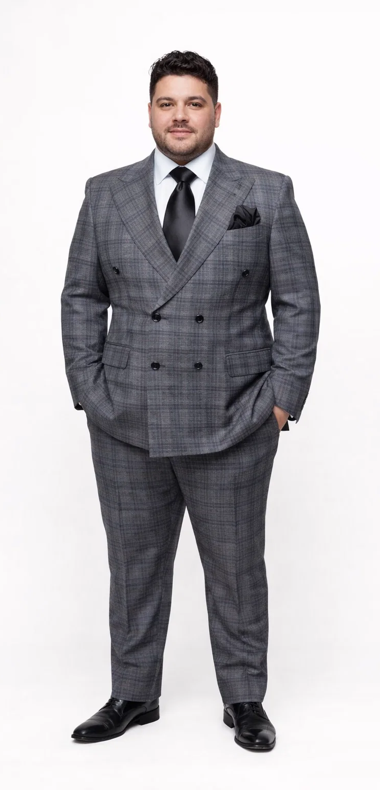 ROSSI MAN DOUBLE BREASTED SUIT ARTHUR RM2323