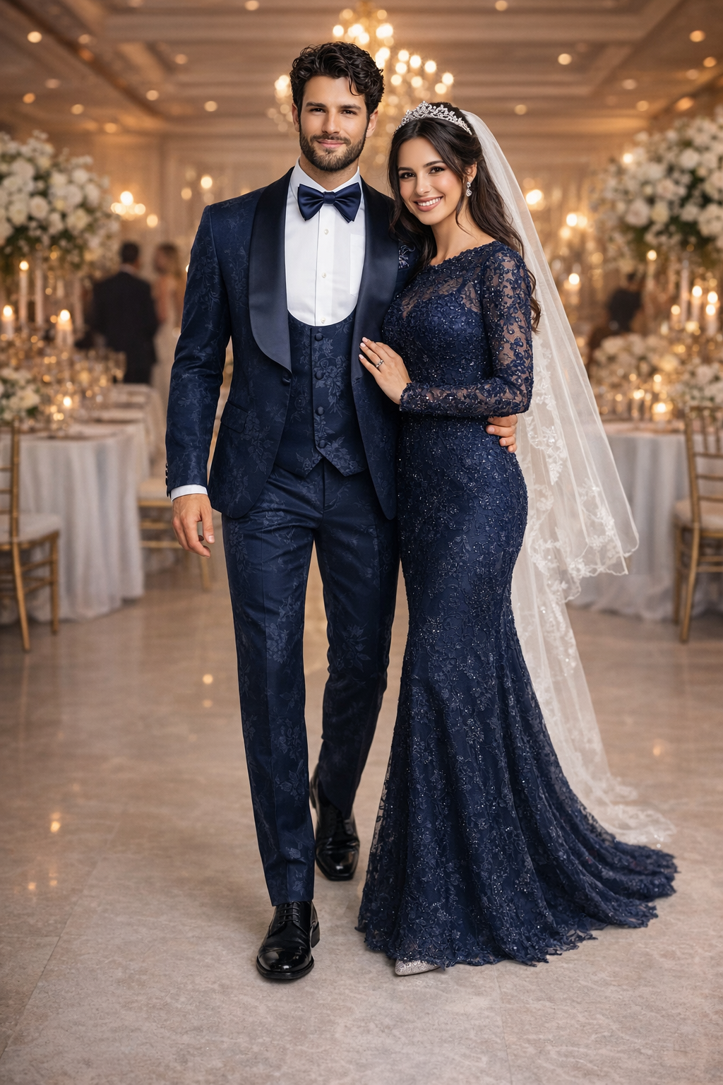Rossi Man 3 Piece Smoking Tuxedo Suit RM1252 – Elegant Formal Wear