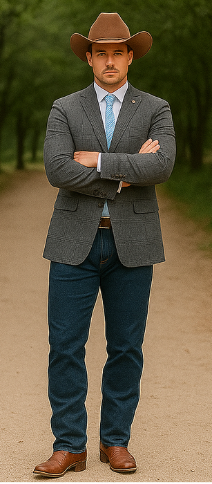 Saco vaquero - Western Sport Coat - Western Blazer- Mens Slim Fit Half Canvas Patch Pocket Summer Cotton Blazer In Charcoal Grey Windowpane Plaid