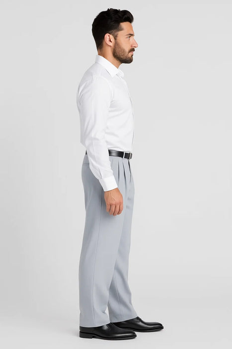 silver pant