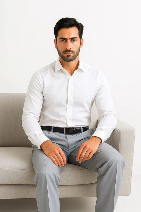 silver pant