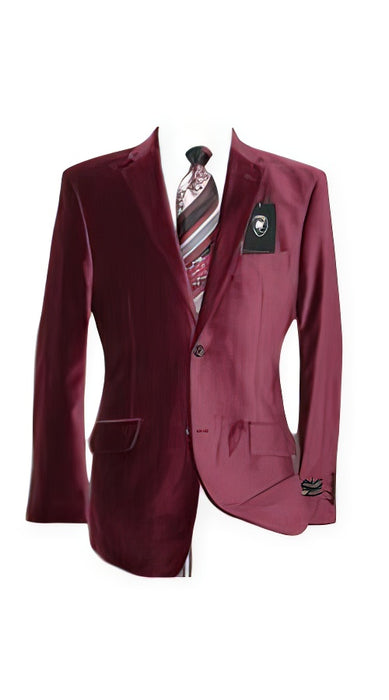 Velvet Blazer - Mens Velvet Jacket Velvet Burgundy ~ Maroon Suit ~ Wine Color Sport Coat Cheap Priced Unique Fashion Designer Men'S Dress Sale