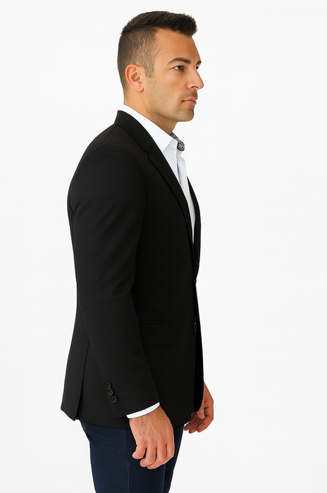 Velvet Blazer - Mens Velvet Jacket Sport Coat Jacket Men'S Black Shawl Collar