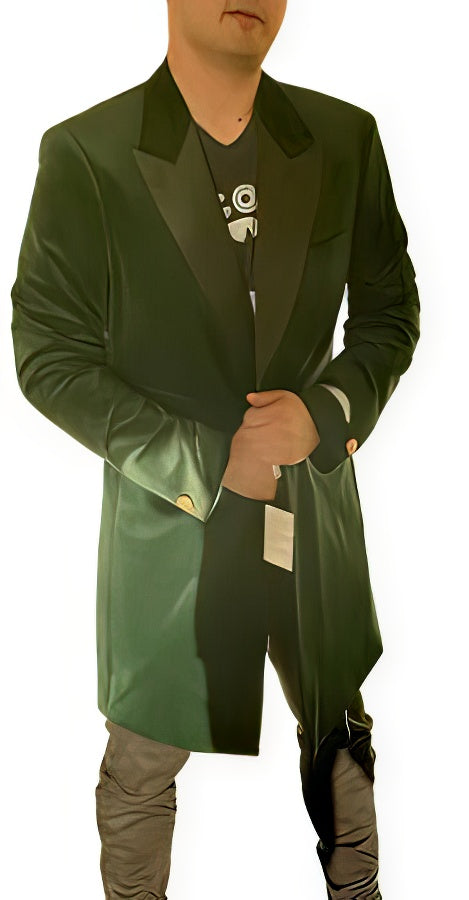 Mens Suit Olive