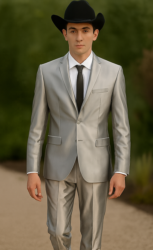 Western Suits For Wedding - Slim Fit Western Tuxedo - Traje Para Hombre