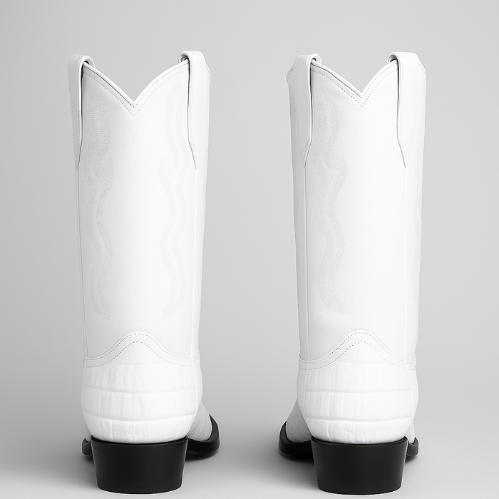 White Crocodile Boots Men's for Every Occasion