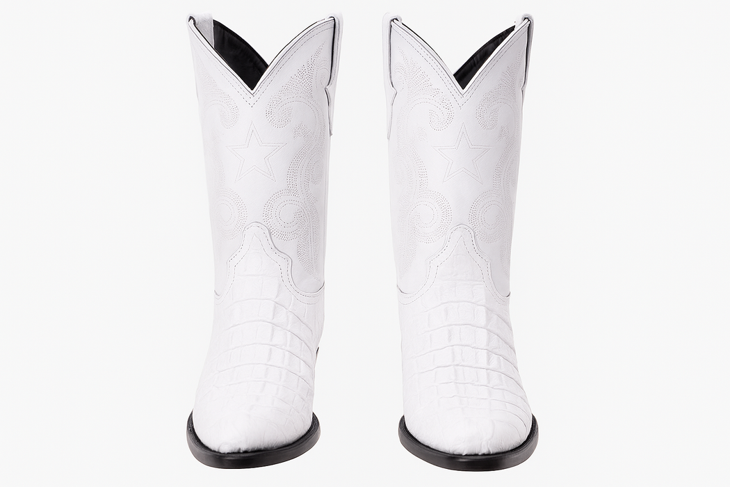White Crocodile Boots Men's for Every Occasion