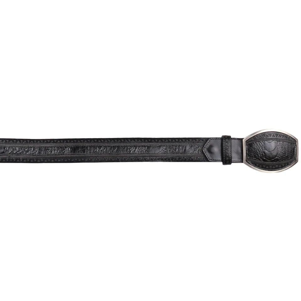 Men's Wild West Python Laser Design Casual Belt 2C24U5785