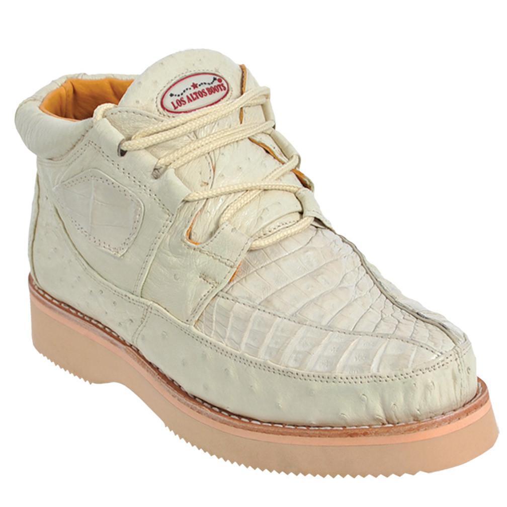 Zapato Piel Caiman y Avestruz LAB-ZA050204