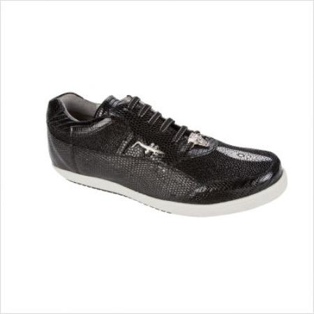 Mensusa Products Belvedere Polo II Oxford in Black Sneakers 206