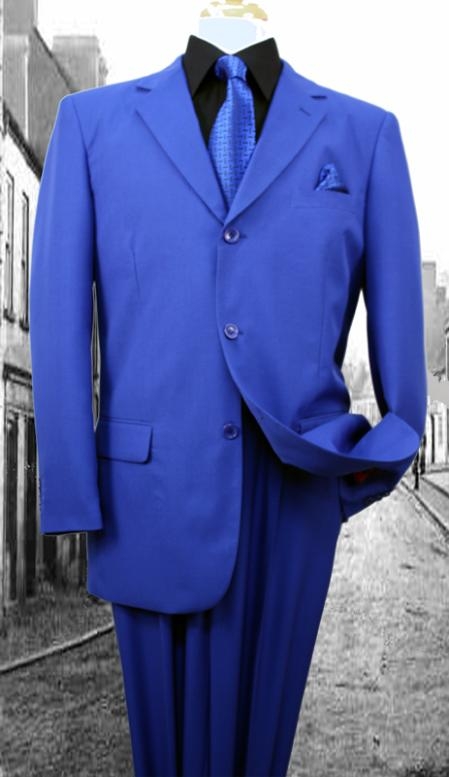 Mensusa Products Super 120'S GRoyal Solid Color Suit