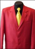 Red sport coats and blazers