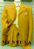 SKU HSX472 RF76 GoldBroz 34 Inch Jacket Vested Long Fashion Suits 149