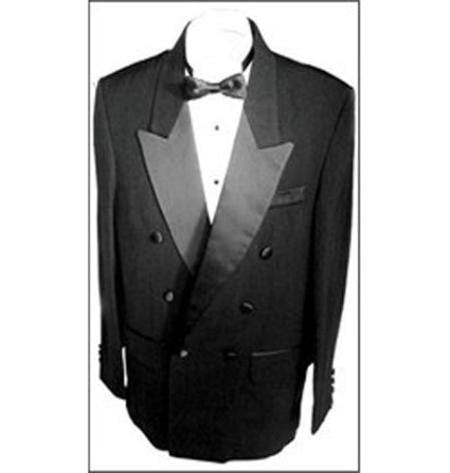 Mensusa Products Double Breasted Men's Tuxedo Stripe on Pants 6 on 1 Button Closer Style Jacket