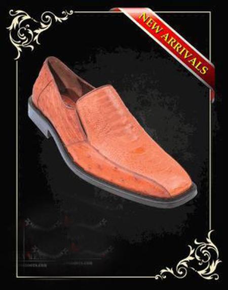 Mensusa Products Ostrich Leg Loafer Dress Shoe 347