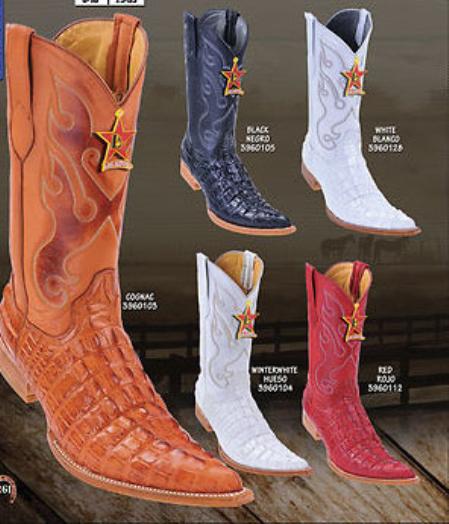 Mensusa Products Toe Alligator TaPrint Men's Western Cowboy Boot