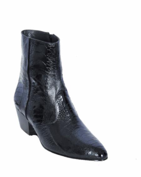 Mensusa Products Leg European Style Dress Black Boot 317