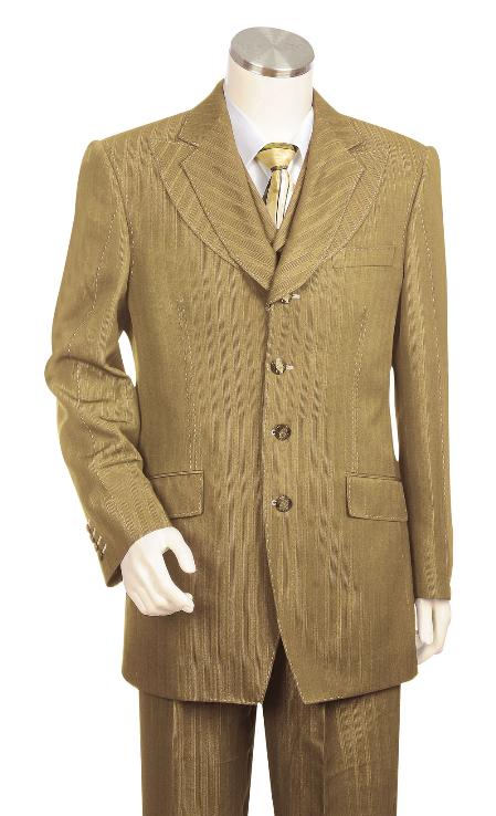 Mensusa Products Three Button Suit