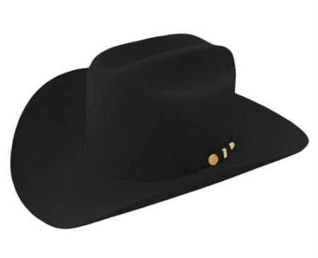 Mensusa Products Genuine Beaver Fur 100X Felt Hat Black9