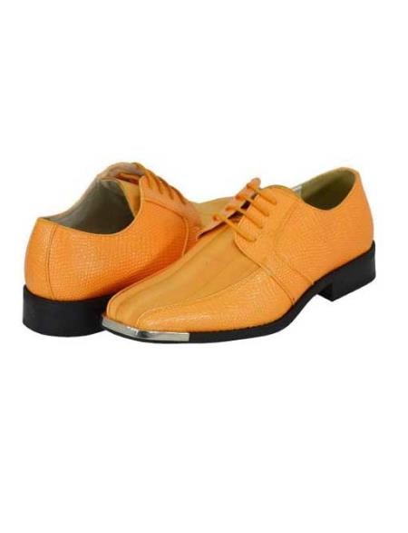 peach dress shoes for men