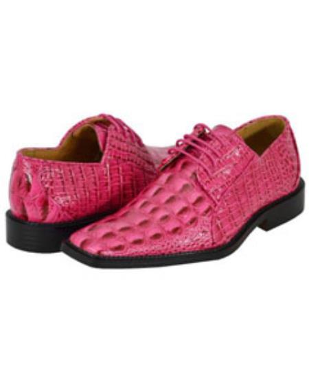Mensusa Products All New Fuchsia Mens Dress Shoes