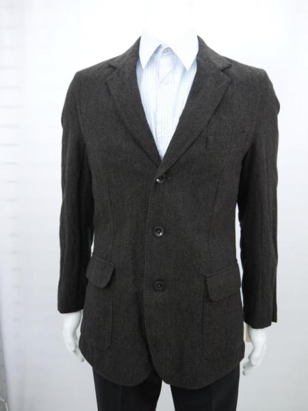 Mensusa Products Richard Harris Italian Style Man's Wool 3 Button Suit Jacket Brown