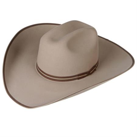 Mensusa Products 4X Buck Felt Cowboy Hats Tan