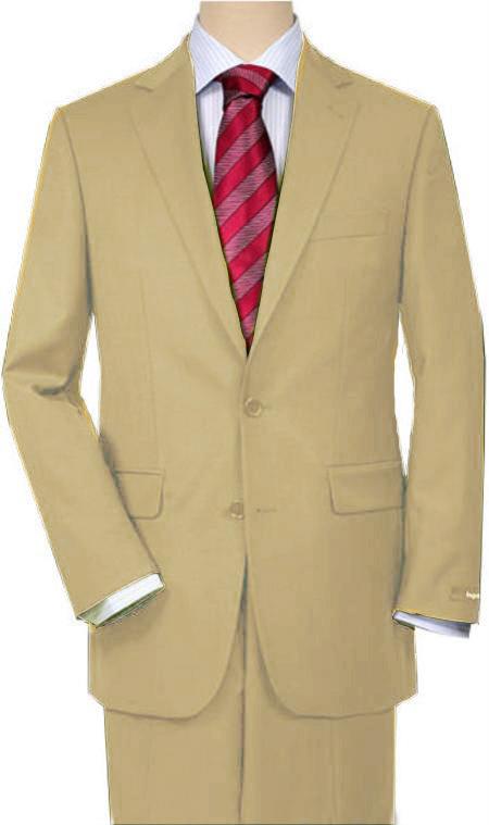 Mensusa Products Tan Quality Total Comfort Suit Separate Any Size Jacket & Any Size Pants