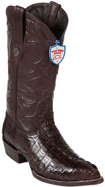Mensusa Products Wild West JToe Brown Caiman TaCowboy Boots 457
